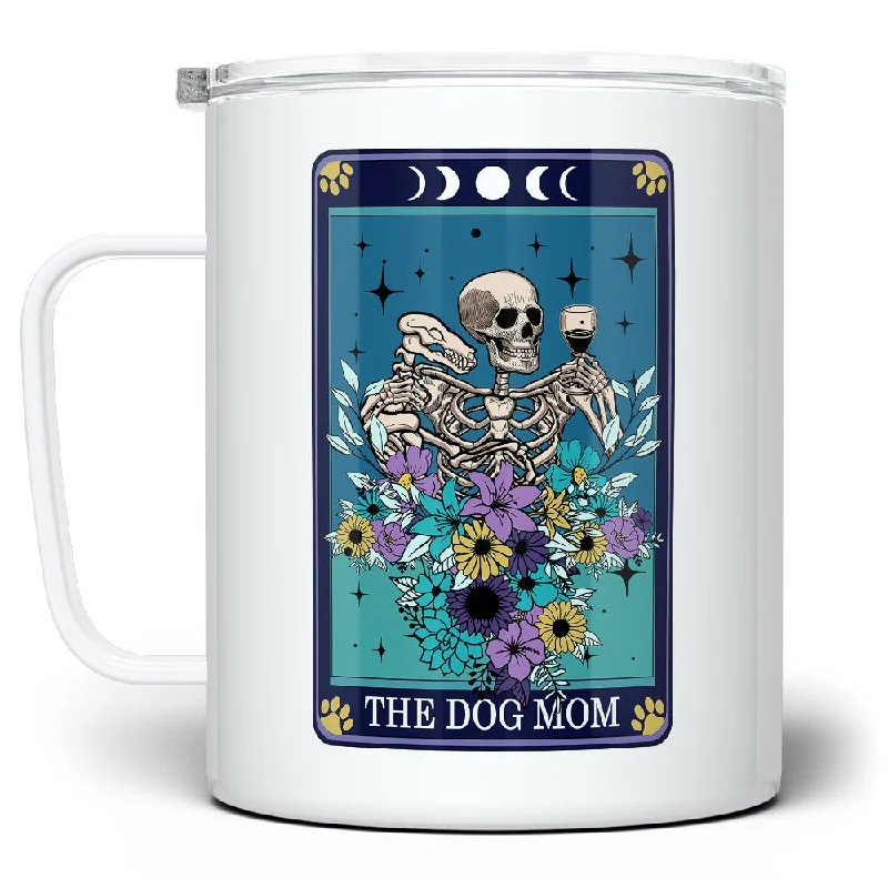 The Dog Mom Tarot Card Insulated Travel Mug