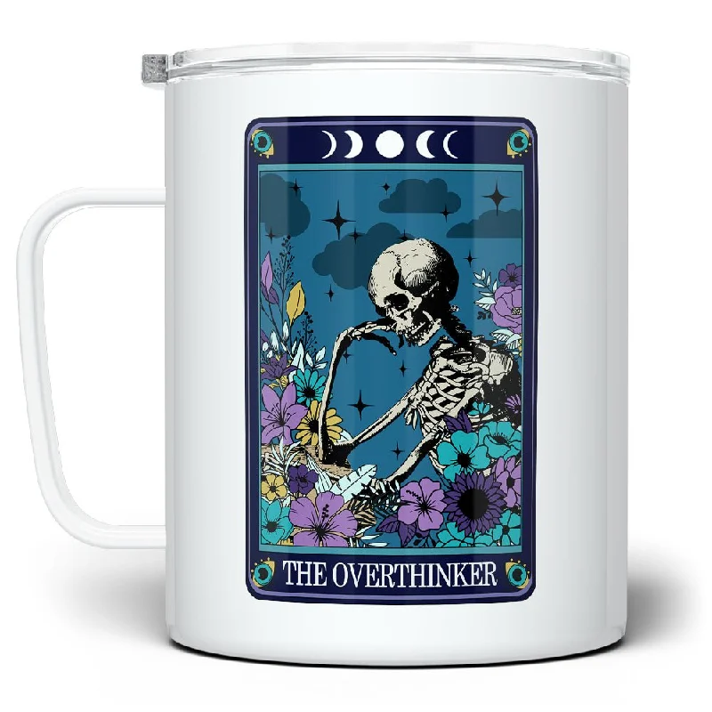 The Overthinker Tarot Card Insulated Travel Mug