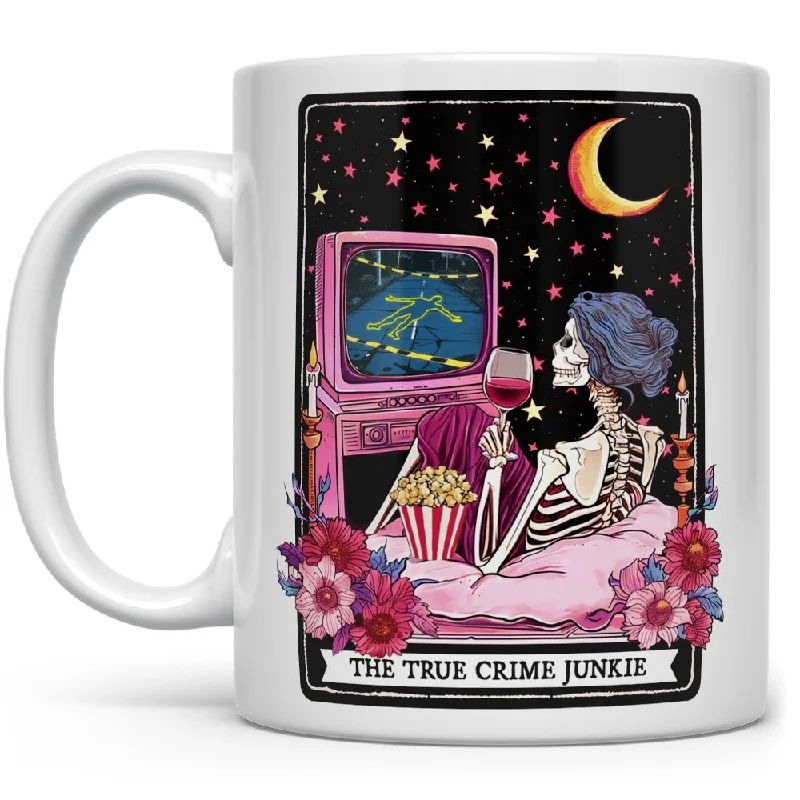 The True Crime Junkie Tarot Card Mug