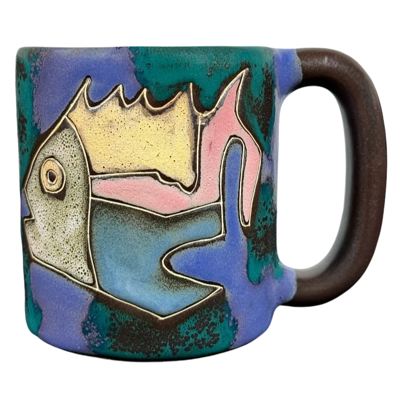 Three Fish Mug Mara Mexico