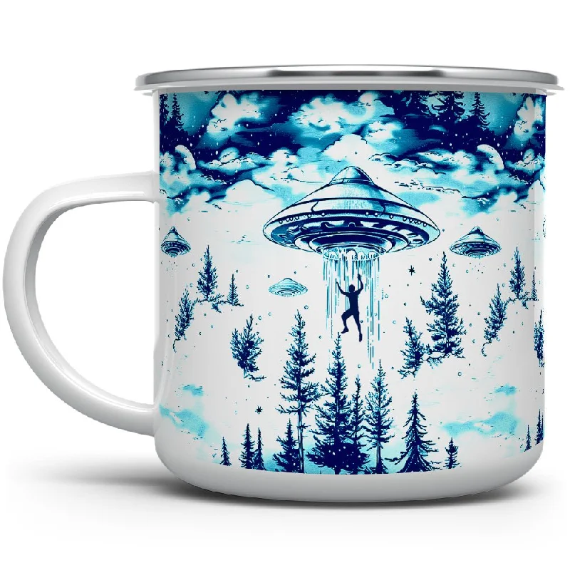 UFO Abduction Camp Mug