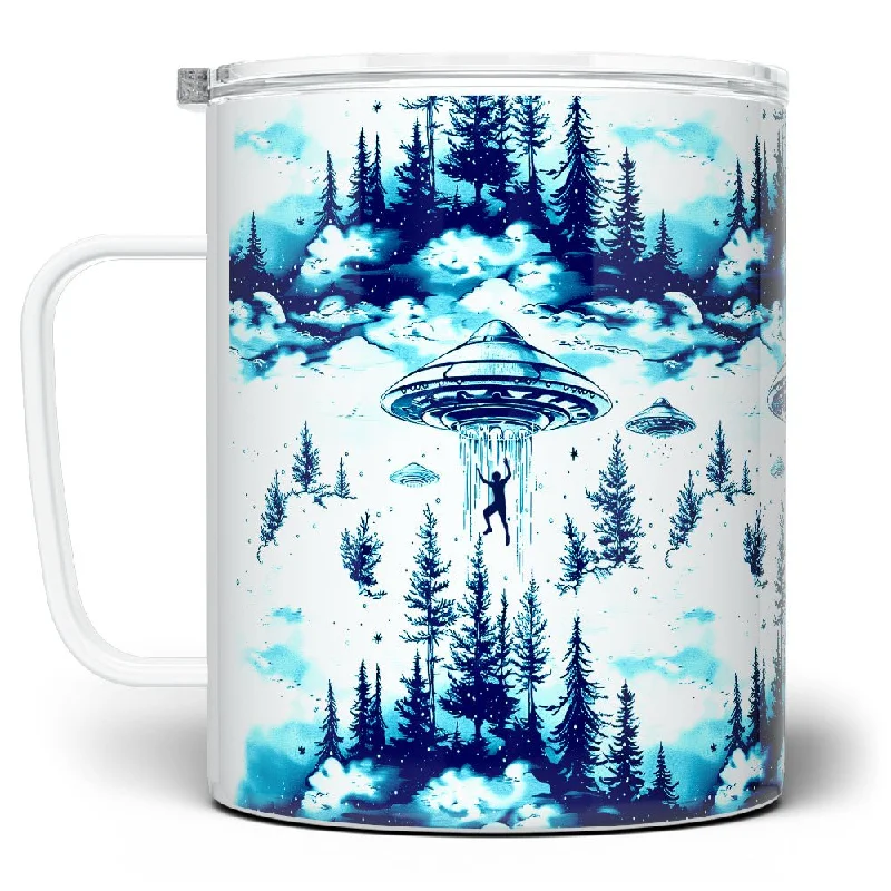 UFO Abduction Insulated Travel Mug