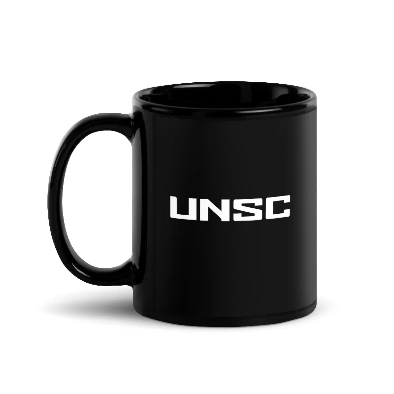 UNSC Issued Logo Black Mug