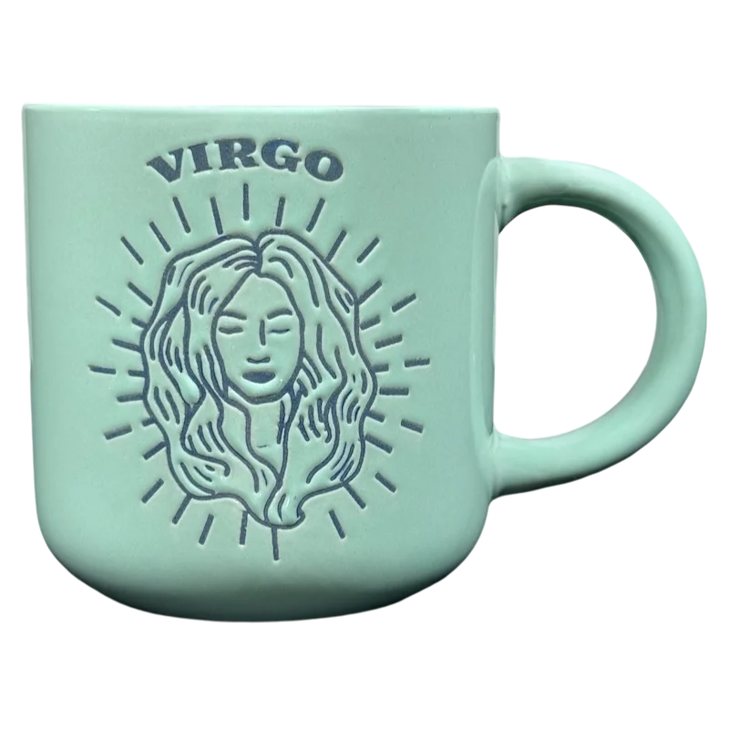 Virgo Astrology Zodiac Etched Mug Wild Sage