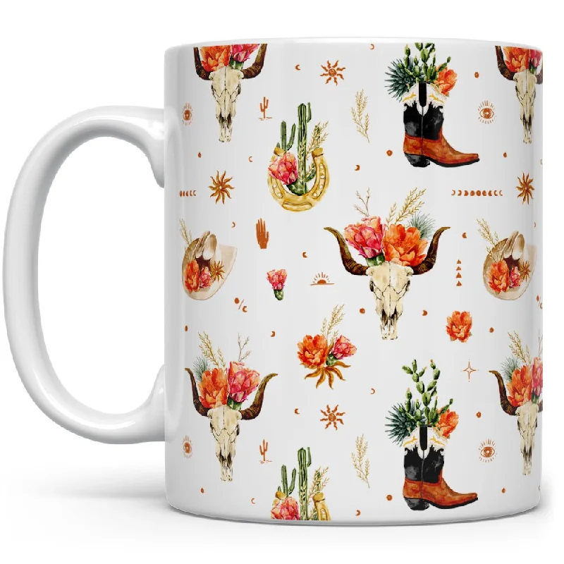 Western Desert Pattern Mug