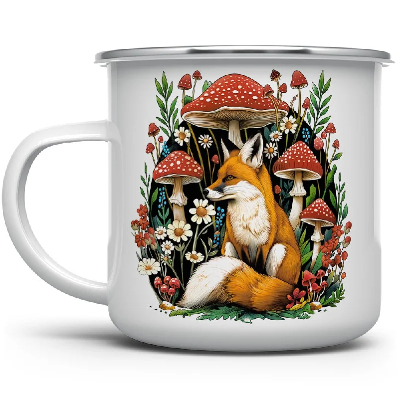 Woodland Forest Fox Camp Mug