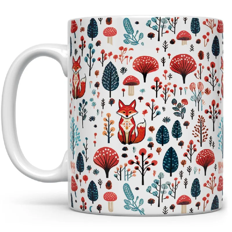 Woodland Forest Fox Mug