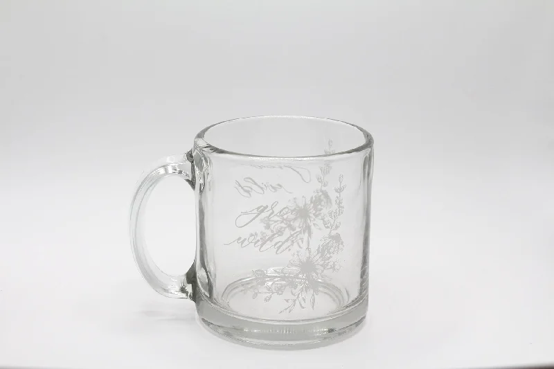 Grow Wild Glass Mug