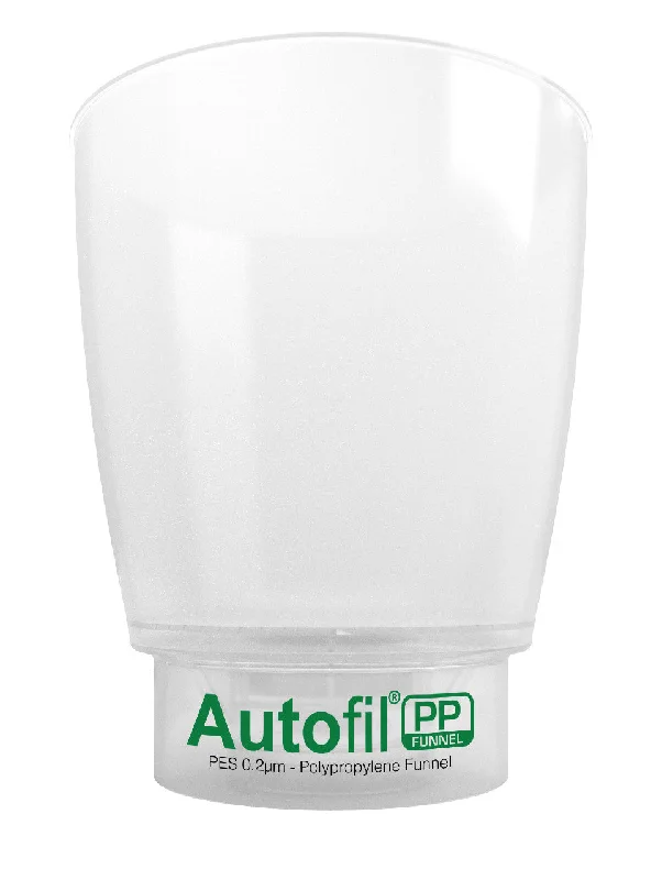 Autofil® Polypropylene Bottle Top Vacuum Filter Funnel Assembly 1L, .2μm PES, Non-Sterile, 12/case