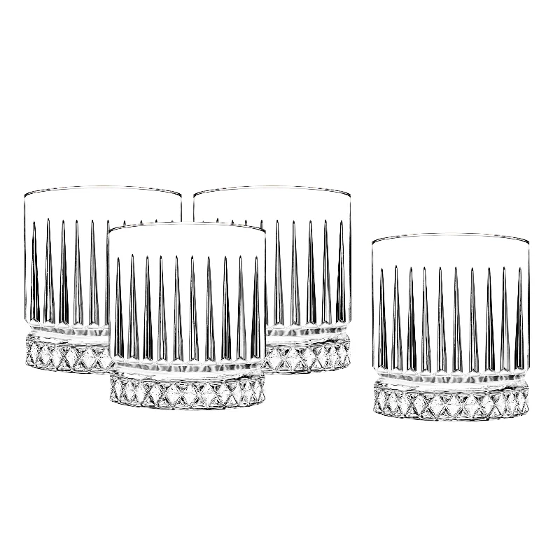 Avenue Double Old Fashion Glass, Set of 4