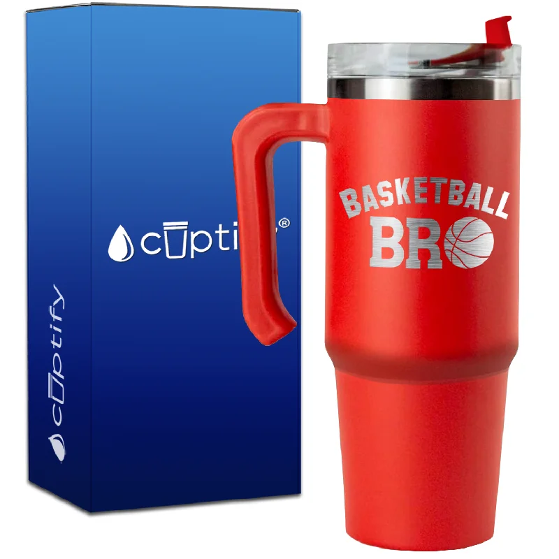 Basketball Bro on 30oz Basketball Travel Mug