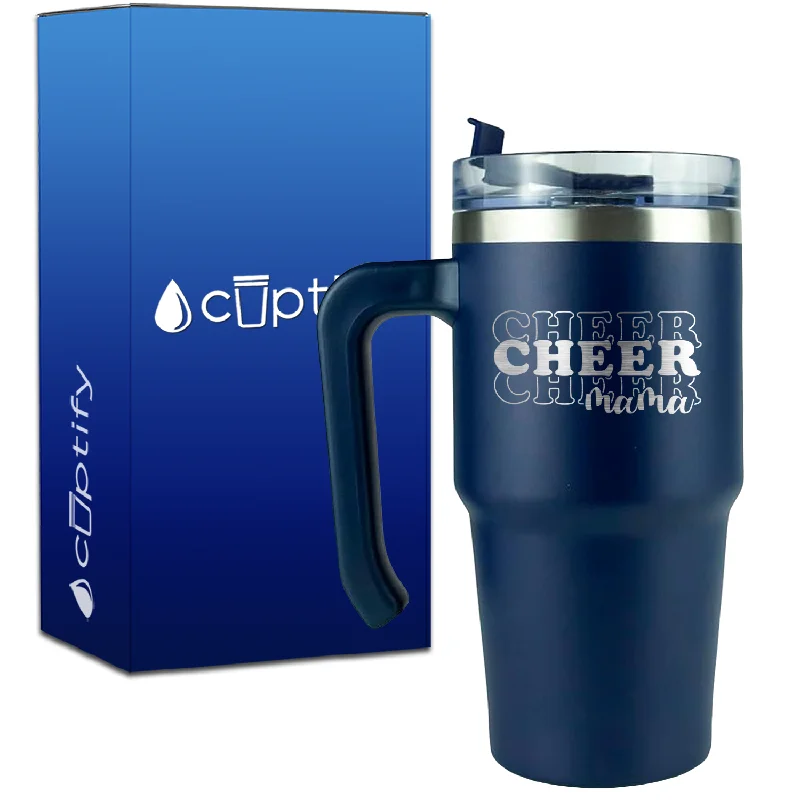 Cheer Cheer Cheer Mama on 20oz Cheer Travel Mug