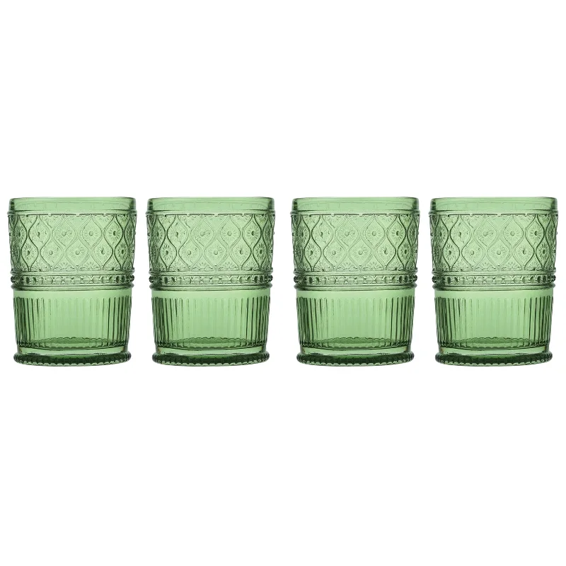 Claro Sage Double Old Fashion, Set of 4