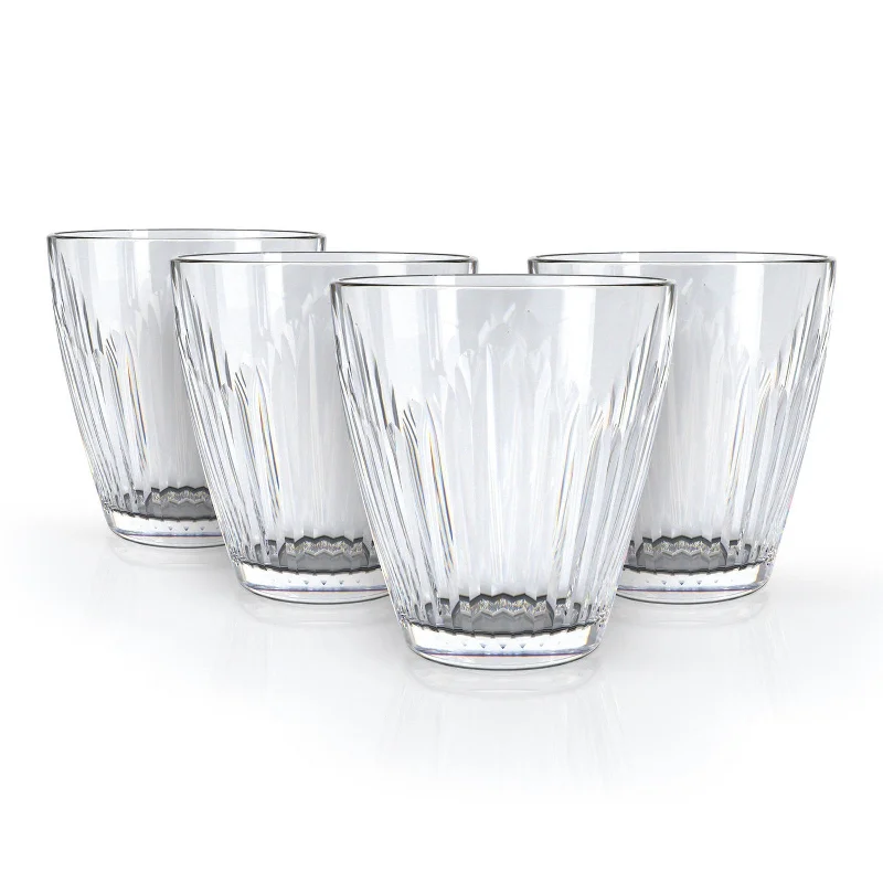 Cordelia Double Old Fashion Glass, Set of 4