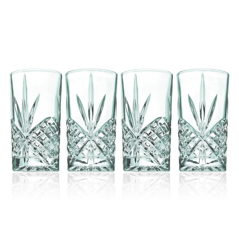 Dublin Acrylic Seafoam Highball, Set of 4