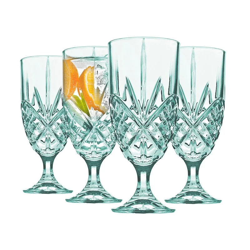 Dublin Acrylic Seafoam Water Goblet, Set of 4