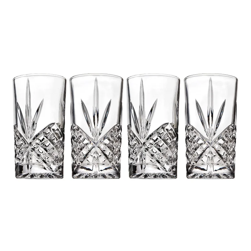 Dublin Crystal Highball, Set of 4