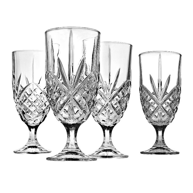 Dublin Crystal Ice Tea Glass, Set of 4