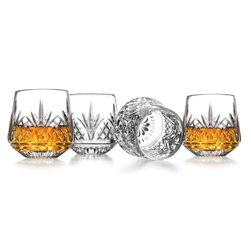 Dublin Crystal Whiskey, Set of 4