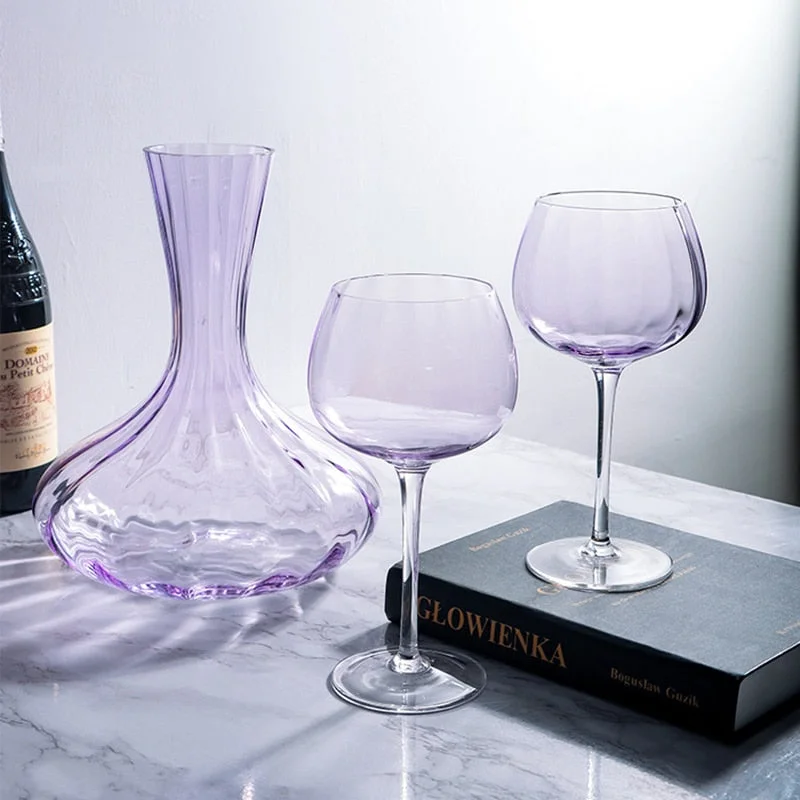 Lilac Wine Luxury Glass & Decanter