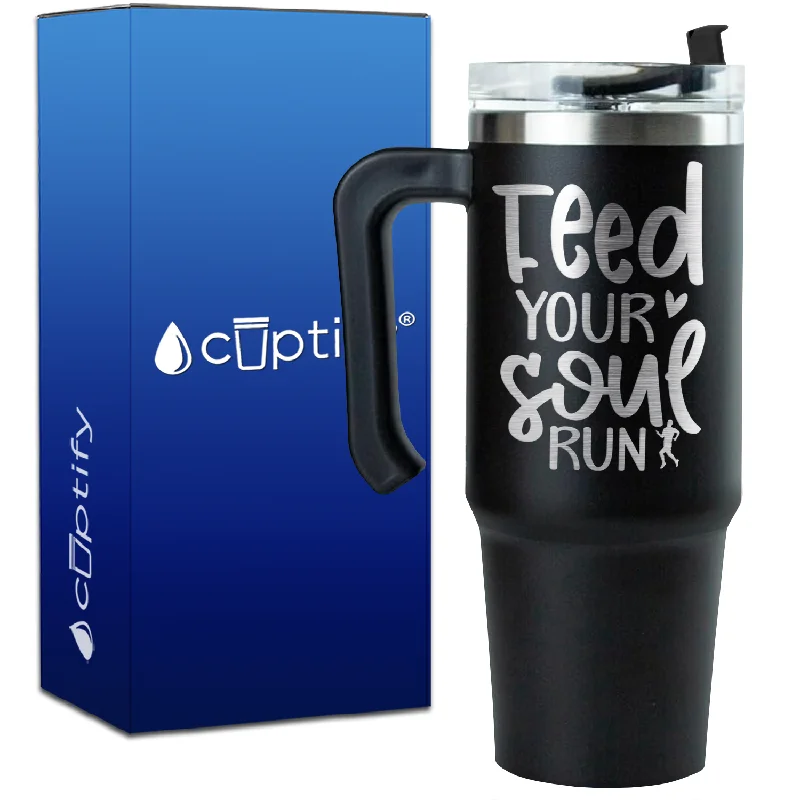 Feed Your Soul Run on 30oz Running Travel Mug