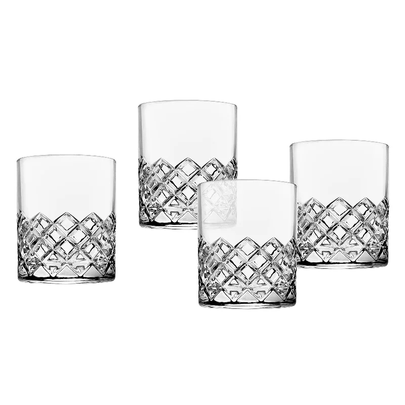 Hatch Double Old Fashion, Set of 4