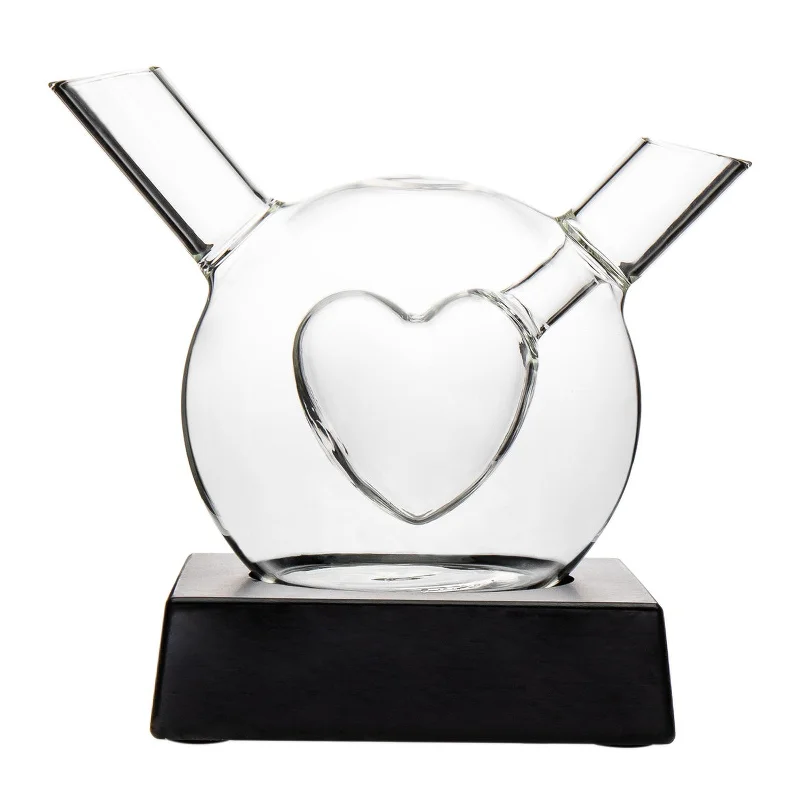 Heart & Soul Double Wine Decanter