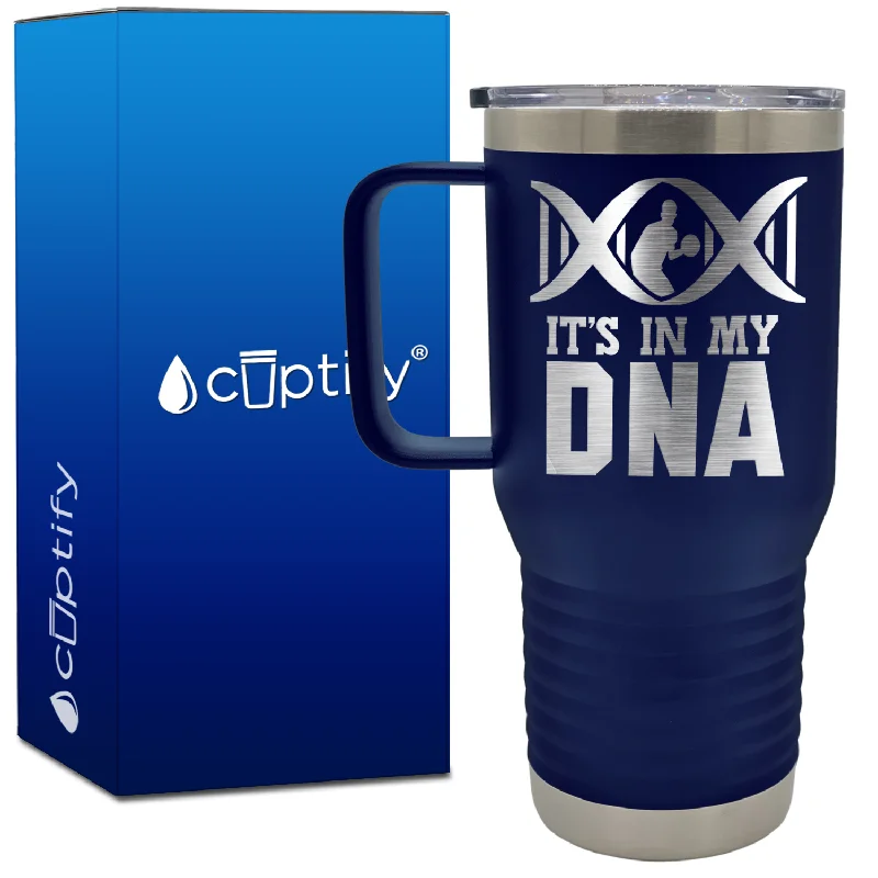 It's in My DNA Basketball 20oz Basketball Travel Mug