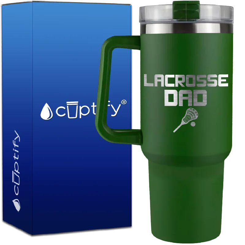 Lacrosse Dad on 40oz Lacrosse Traveler Mug