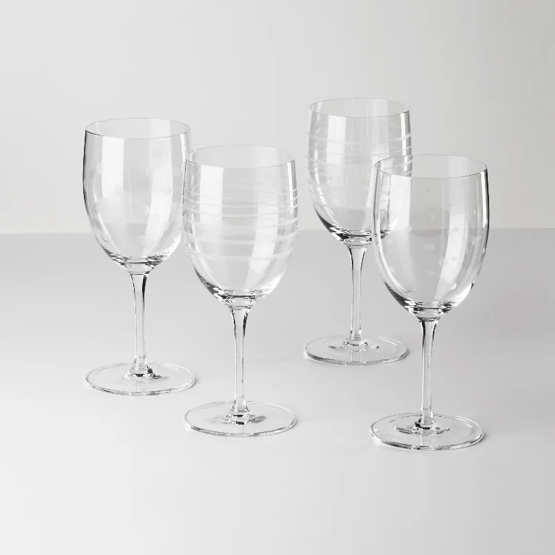 Mingle Wine Glasses, Set Of 4