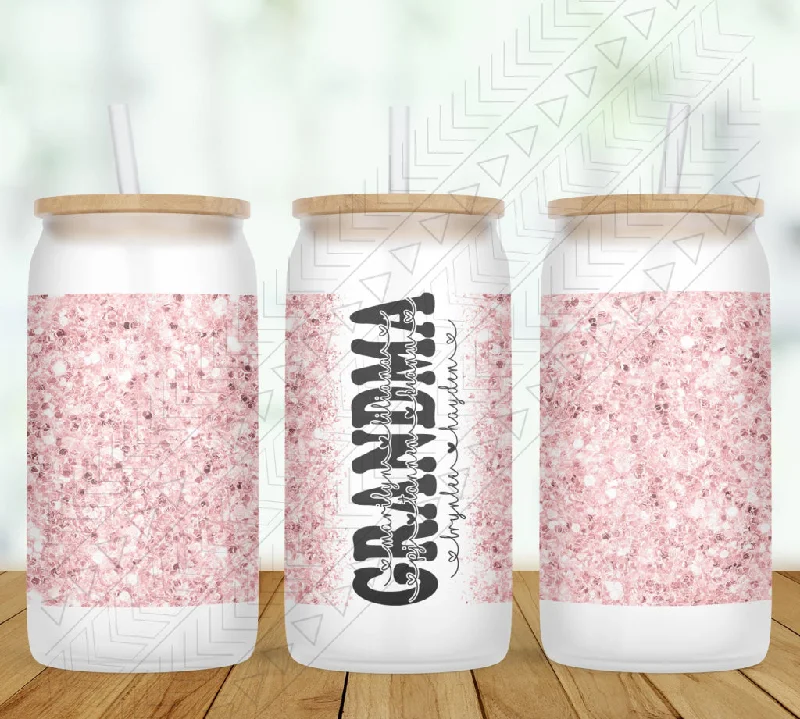 Pink Glitter Personalized