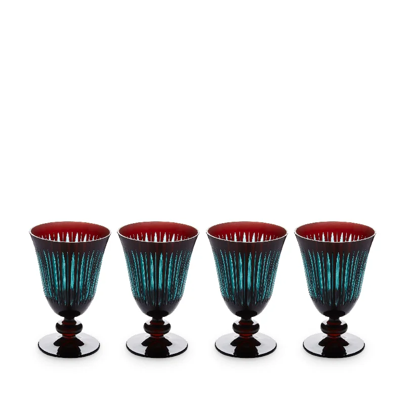 Prism Wine Glasses - Bordeaux (Set of 4)