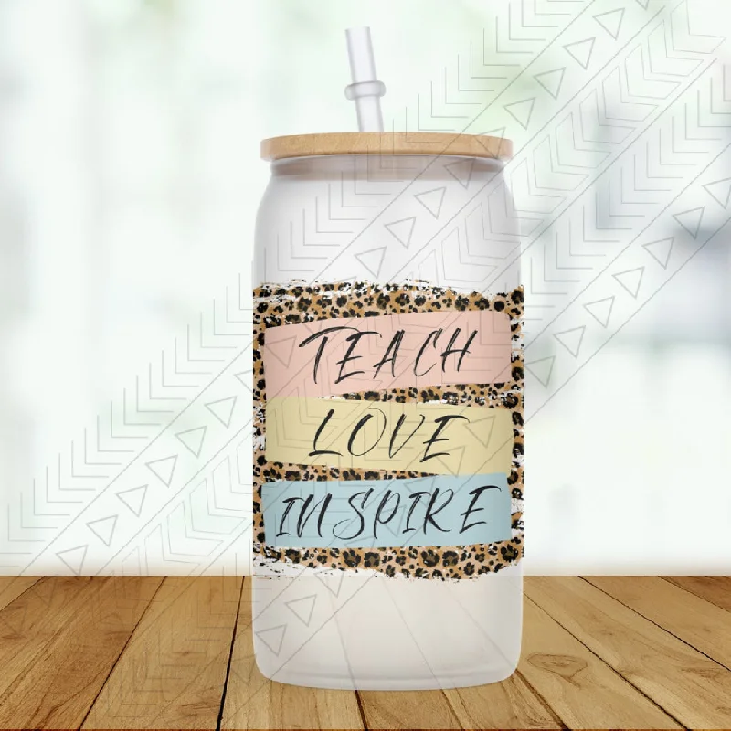 Teach Love Inspire Leopard