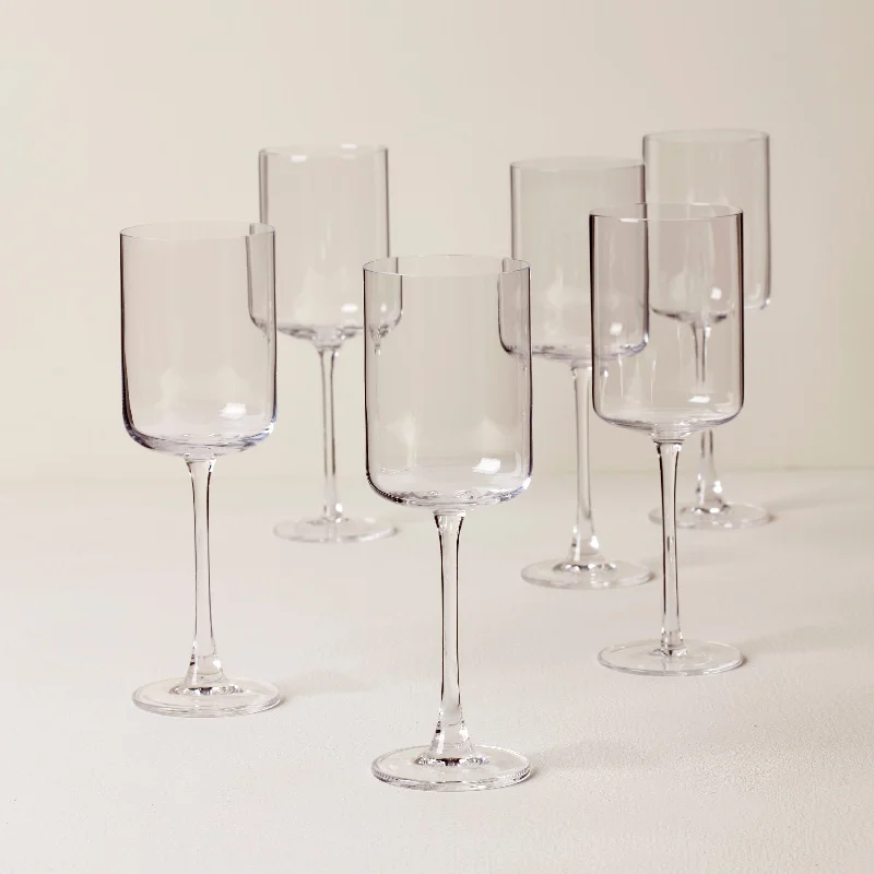 Tuscany Classics Straight Set of 6 Wine - White