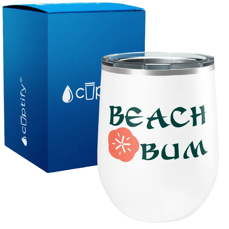 Beach Bum 12oz Beach Wine Tumbler