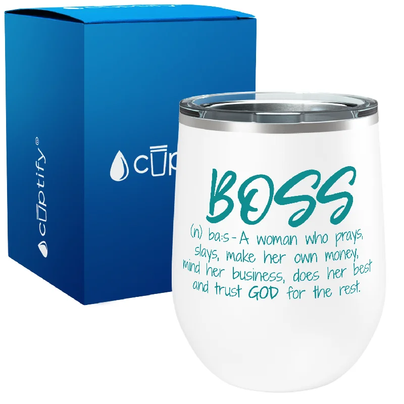 Boss Definition 12oz Boss Wine Tumbler