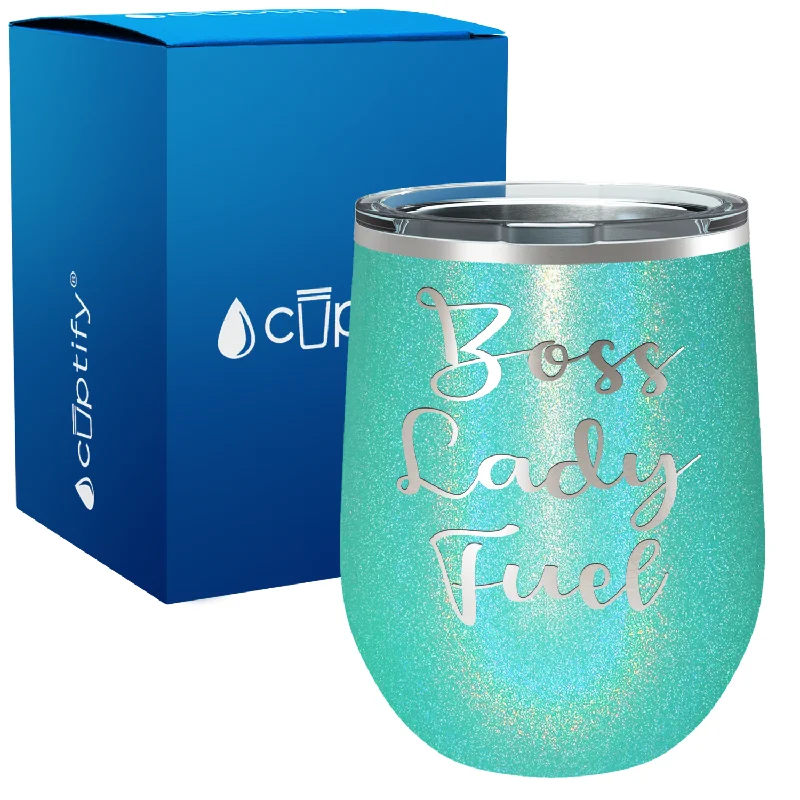 Boss Lady Fuel 12oz Boss Wine Tumbler