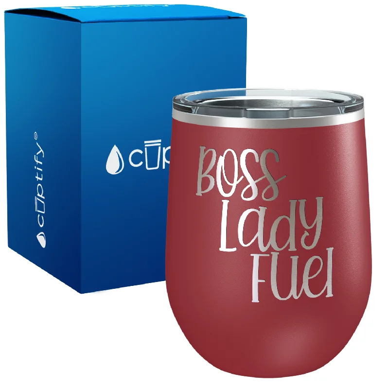 Boss Lady Fuel Quirky 12oz Boss Wine Tumbler