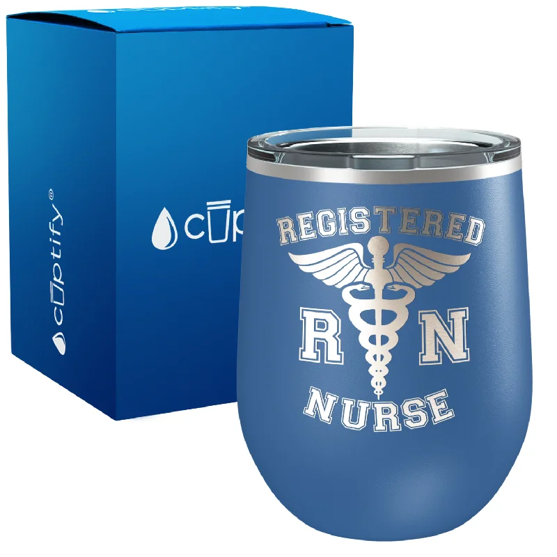 RN Registered Nurse 12oz Nurse Wine Tumbler