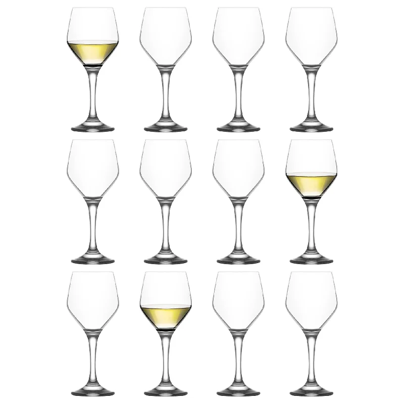 260ml Ella White Wine Glasses - Pack of 12 - By LAV