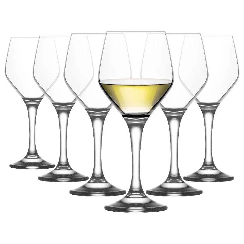 260ml Ella White Wine Glasses - Pack of Six - By LAV