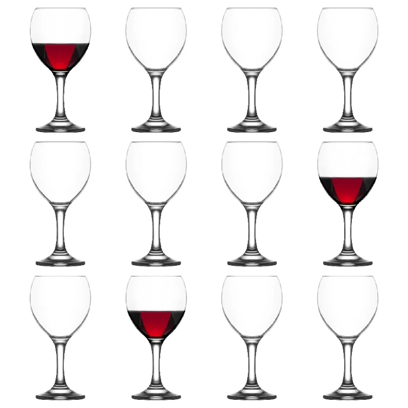 260ml Misket Red Wine Glasses - Pack of 12 - By LAV