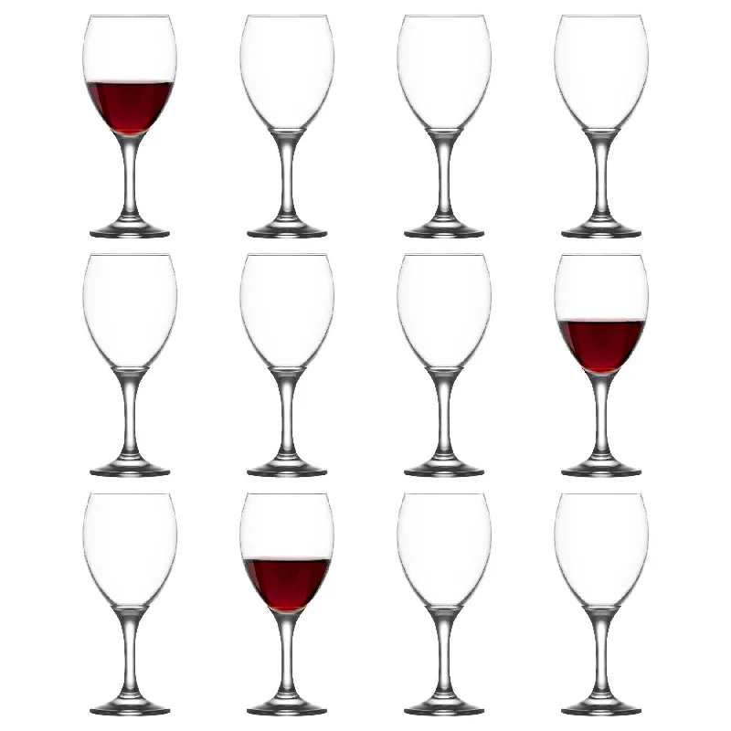 455ml Empire Red Wine Glasses - Pack of 12 - By LAV