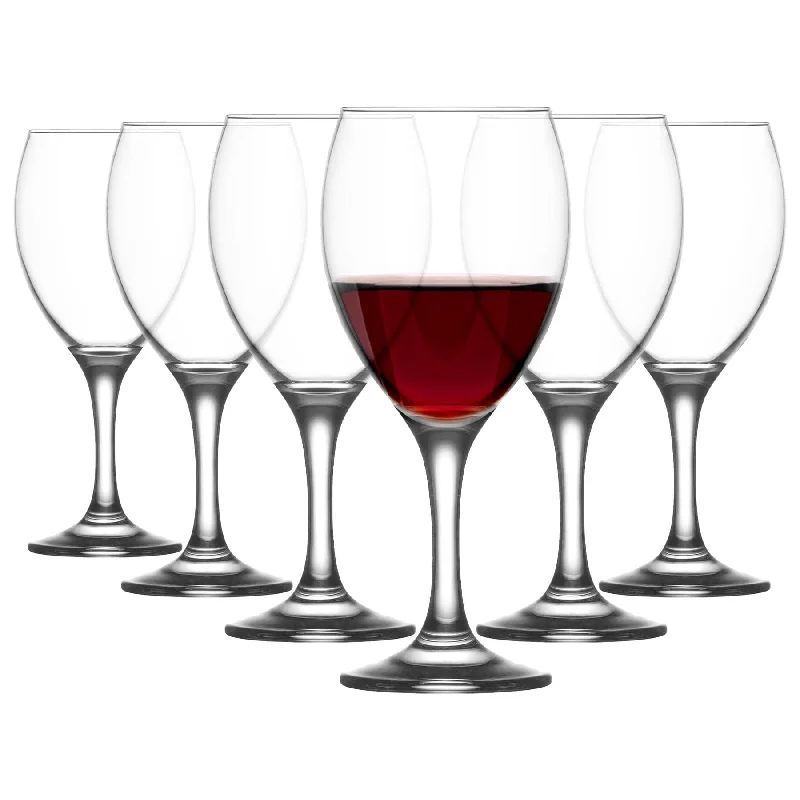 455ml Empire Red Wine Glasses - Pack of 6 - By LAV