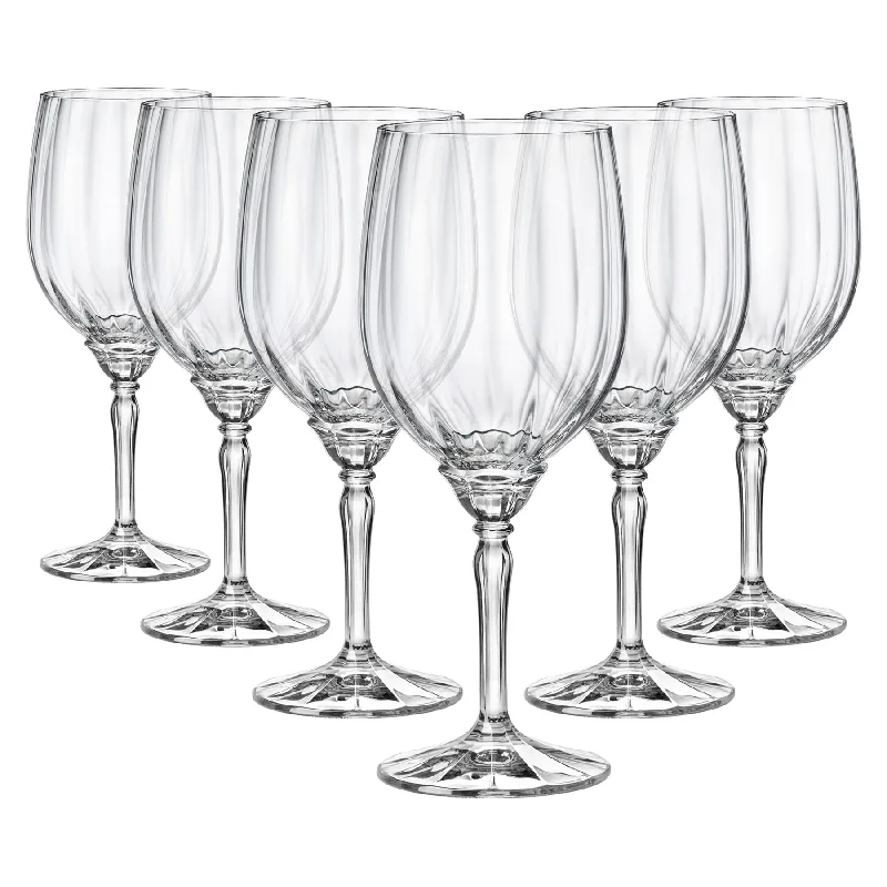 535ml Florian Red Wine Glasses - Pack of Six  - By Bormioli Rocco