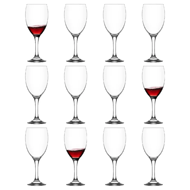 590ml Empire Red Wine Glasses - Pack of 12 - By LAV