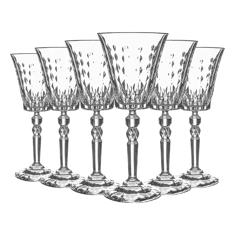 259ml Marilyn Wine Glasses - Pack of Six - By RCR Crystal